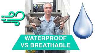 Waterproof vs breathable hiking boots - Top 7 Problem to Know
