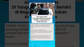 TERKUAK ART yang Tewas di Tangan Rekannya Sendiri di Bogor Ternyata Bukan Kerap Dianiaya
