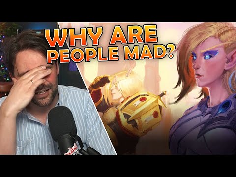 Warum die Leute über die Alleria-Kurzgeschichte verärgert sind... Ein Hauch von Warnung, Der Krie...