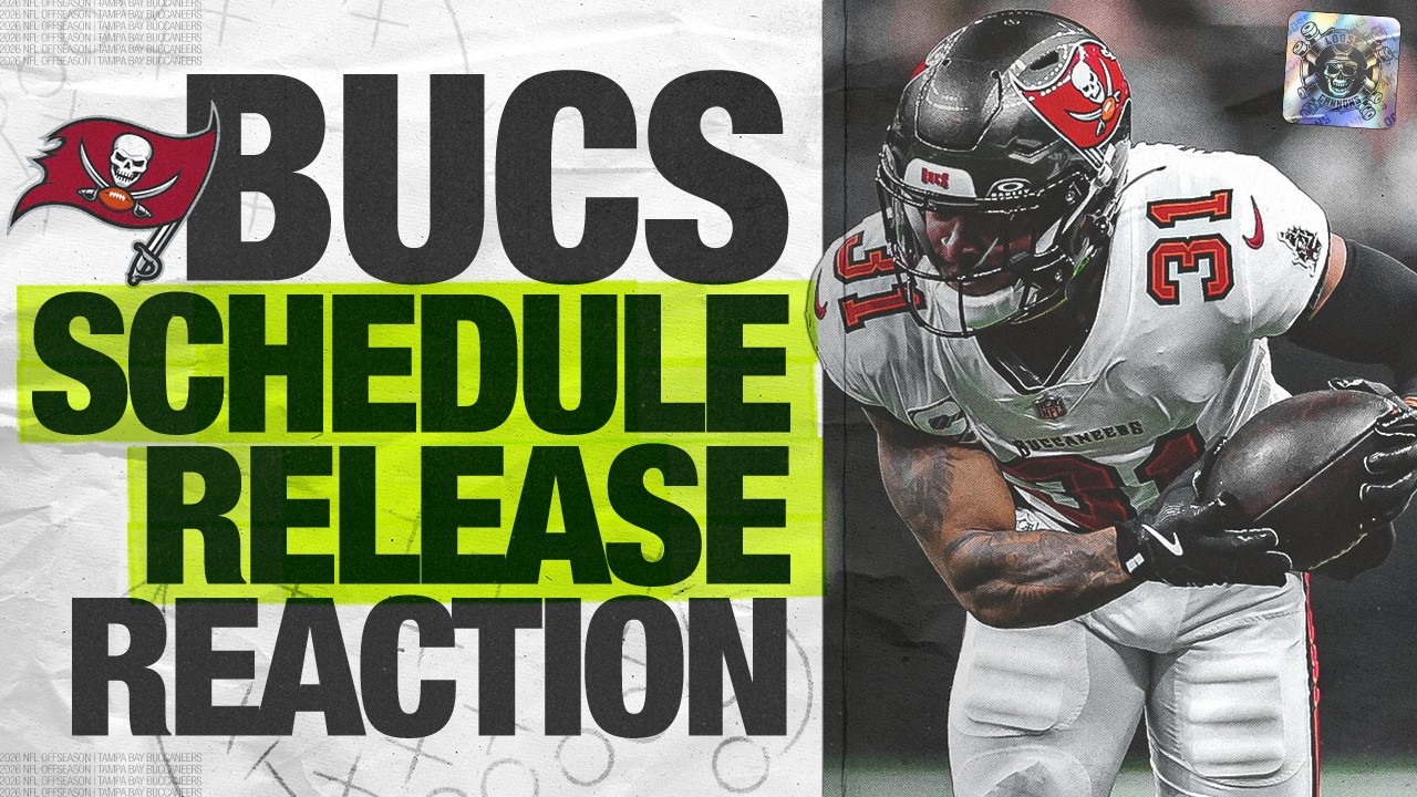 Bucs Schedule Release Reaction