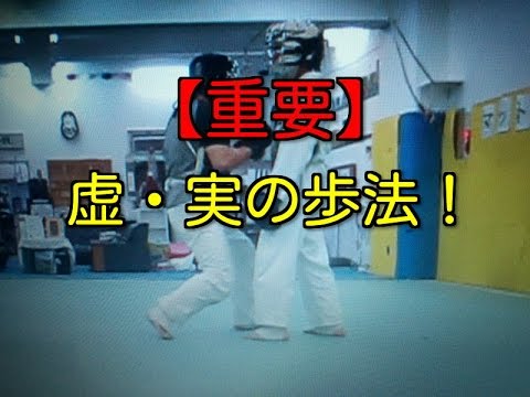 【重要】攻撃を当てる為のフェイントと絶招歩法！のアドバイス Nippon Kempo techniques