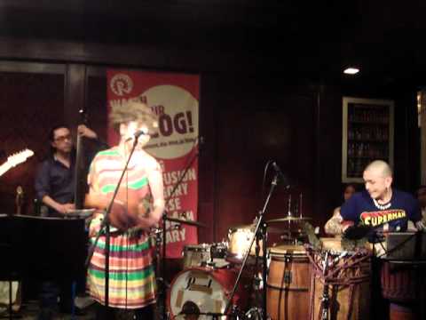 Mika Arisaka(Vo) 『Afro Blue』.wmv