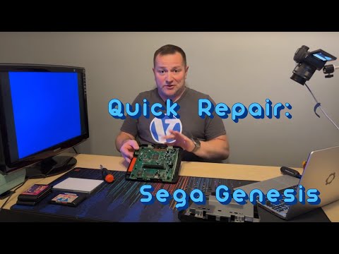 Sega Genesis Model II Quick Repair