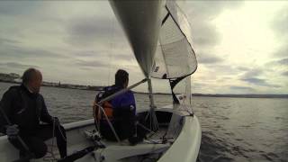 RS400 Sailing Portrush (County Antrim) to Portstewart (County Londonderry), Northern Ireland