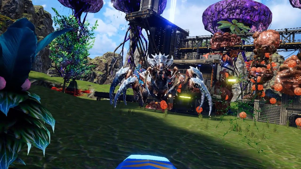 Insect forest invasion