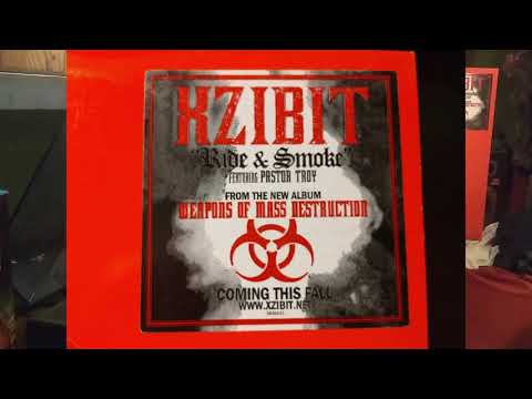 X-Zibit feat Pastor Troy - Ride & Smoke  Vinyl 2004