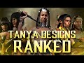 Every TANYA Design Ranked WORST TO BEST Mortal Kombat
