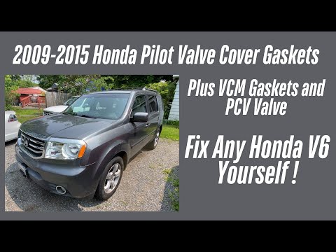2009-2015 Honda Pilot 3.5 V6 J35 Valve Cover, VCM and PCV Valve Replacement