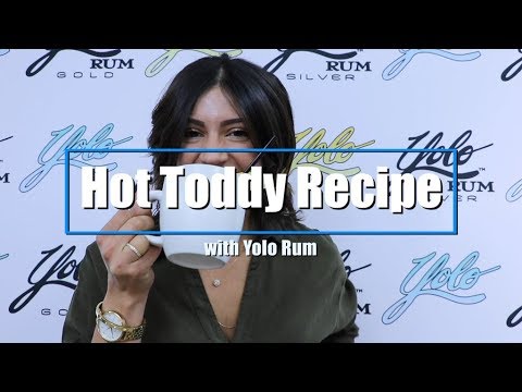 Yolo Rum Hot Toddy with Honey and Lemon Recipe