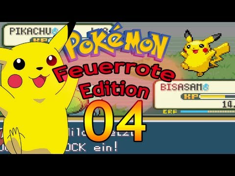 Let's Play Pokemon Feuerrot Part 4 - Ein wildes Pikachu