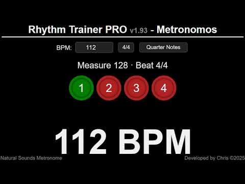 Metronome 112 BPM