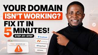 Your Domain Isn't Working? Fix It in 5 Minutes (Step-by-Step)