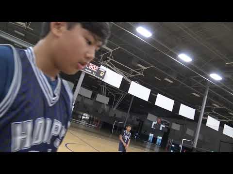 (13u) LOB CITY vs JR hoops 1st half 34-18