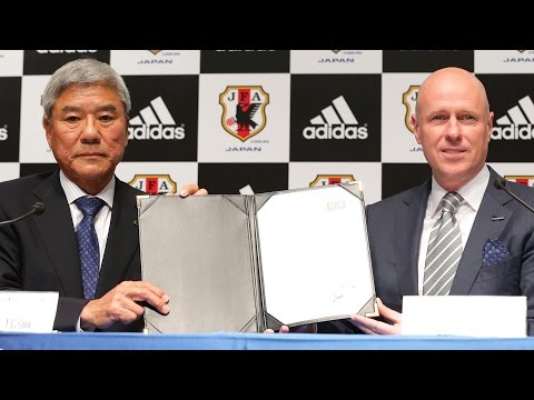 adidas Japan K.K. sign Football Japan National Teams’ official supplier agreement｜Japan Football Association