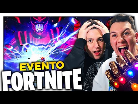 EVENTO FINAL de GALACTUS en FORTNITE 😱 *reacción épica*