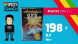 U.F.O. Protek Sinclair ZX81 Playing the game