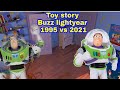 Toy Story The Buzz Lightyears 1995 Vs 2021
