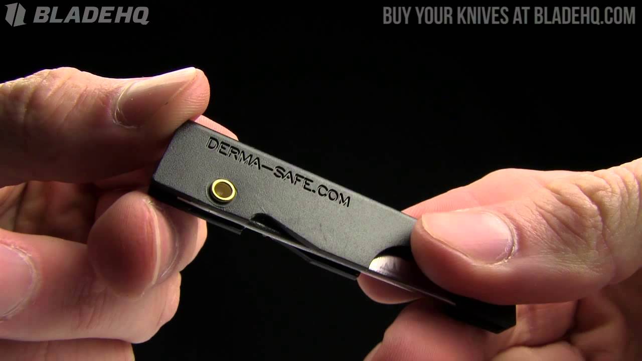 Pocket Razor Survival Tool Utility Knife Black USA