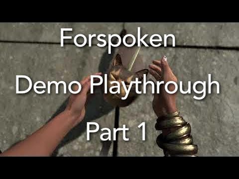 Forspoken Demo Gameplay Walkthrough Part 1 [HD 60FPS PS5] - No Commentary