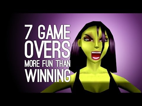 7 Times a Game Over was More Fun than Winning (Does This Make Us Bad People?)