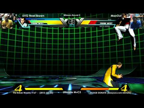 The Break #167 - UMvC3 W2 - UVG Noel Brown VS MaxOut
