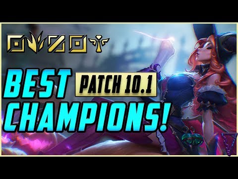 The BEST Champions To Climb For All Ranks & Roles | Tier List Patch 10.2 - League of Legends