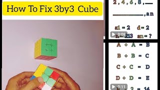How To Fix 3by3 Cube | GameCube