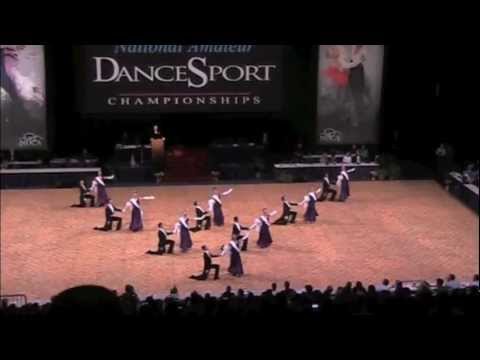 BYU Youth Dancesport "A" Team "Cinemagic" Ballroom Formation Medley 2013