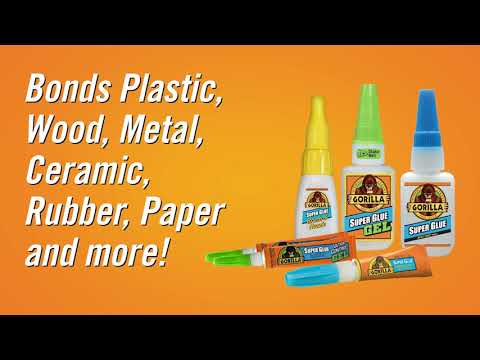 Gorilla Super Glue Gel 15g Impact Strength