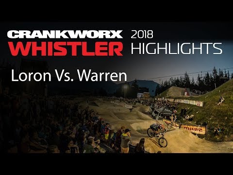 Adrien Loron Vs Austin Warren (1st Round of 8) -  2018 RockShox Ultimate Pump Track Challenge
