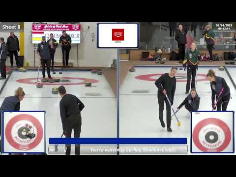Vanessa McConnell vs. Evan van Amsterdam - Draw 9 - Curling Alberta Mixed Provincial Championship