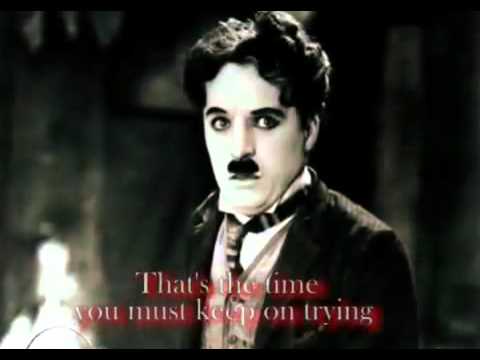 'Smile'   Charlie Chaplin with lyrics