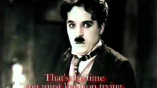 &#39;Smile&#39;   Charlie Chaplin with lyrics