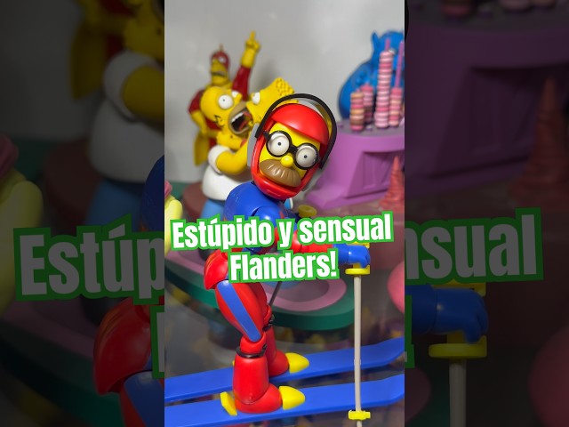 Vídeo relacionado con Simpsons Figurines Series 1 Evergreen terrace - Todd Flanders