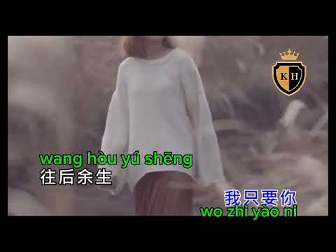 347f. wang hou yu sheng-female key karaoke往后余生-(女调)伴奏.  @kerrykaraoke