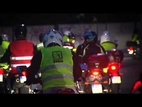 Świeć Przykładem Nocą 2013, czyli I odblaskowa parada motocyklowa
