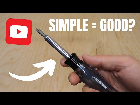 DOES SIMPLE = GOOD? - HUSKY 6-in-1 Screwdriver - Review