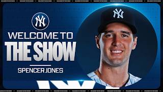 Top Yankees prospect Spencer Jones gets the call to the show! (83 HR in MiLB ????)