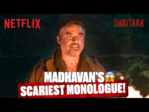 Madhavan’s SPINE-CHILLING Monologue SHOCKS Ajay Devgn & Jyotika 😱 | #Shaitaan | Netflix India