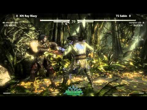MKX @ Paradise Found - Ray Riazy (Liu Kang) vs TS Sabin (Raiden) [720p/60fps]