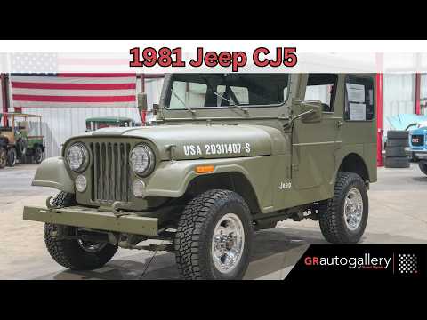1981 Jeep CJ5 (CC-2066500) for sale in Kentwood, Michigan