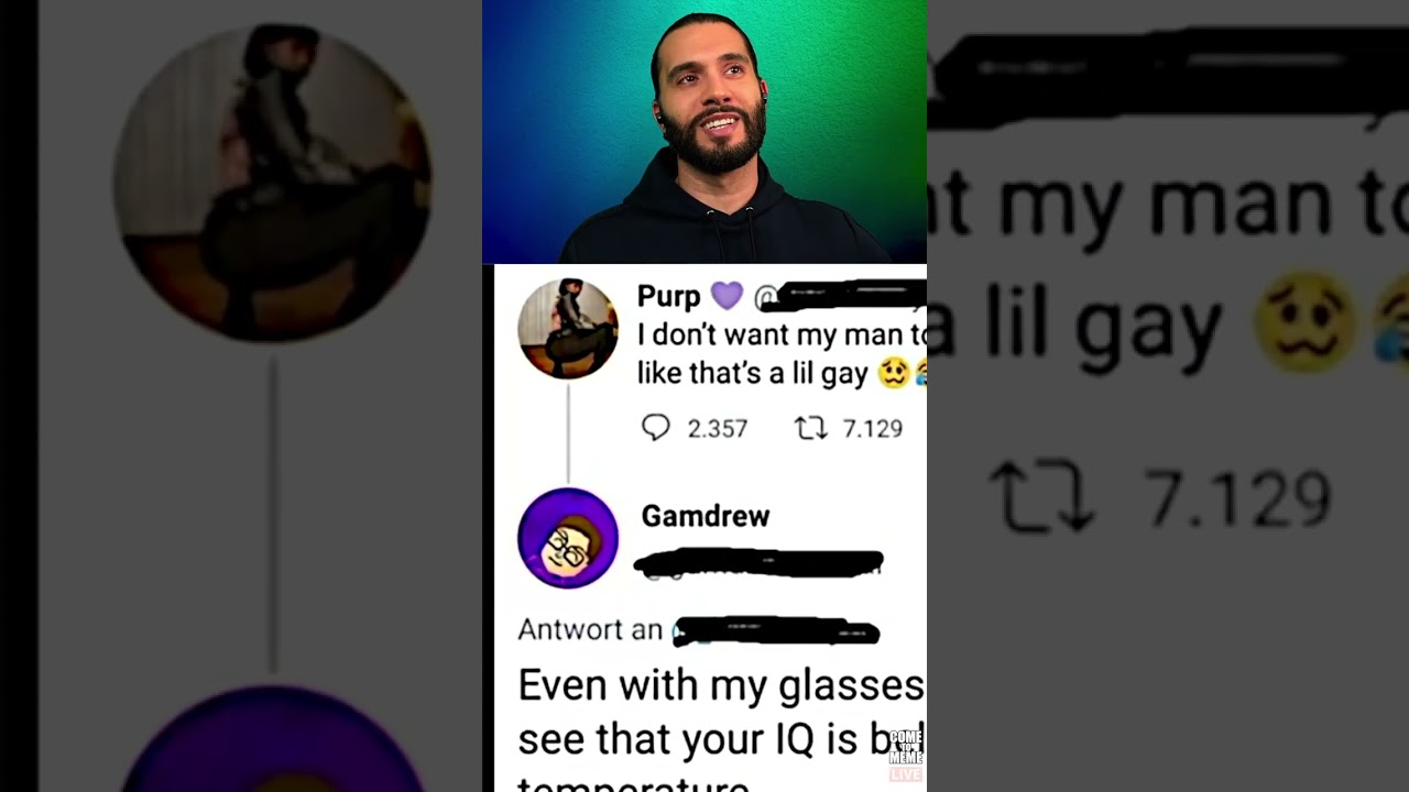 She thinks glasses are a lil' gay 🤓