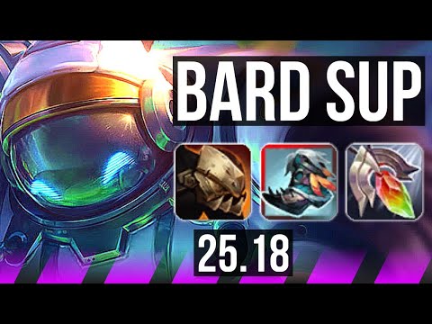 BARD & Kai'Sa vs ZED & Jhin (SUP) | KR Diamond | 25.18