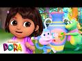 Boots Saves Isa In A Hot Air Balloon Dora Friends