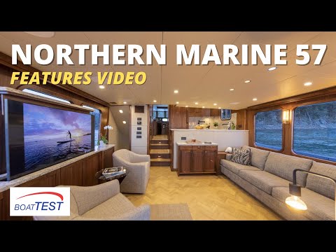 Northern Marine 57 Features Video 2022 von BoatTEST.com