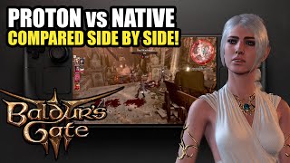 Baldur's Gate 3: Proton VS New Native Mode SHOWDOWN!