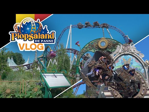 Our Return to Plopsaland Belgium for One of the World's Best Roller Coasters, Ride to Happiness!