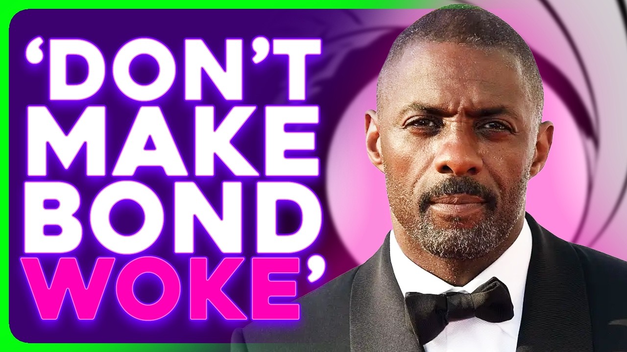 Idris Elba Doesn't Want WOKE James Bond