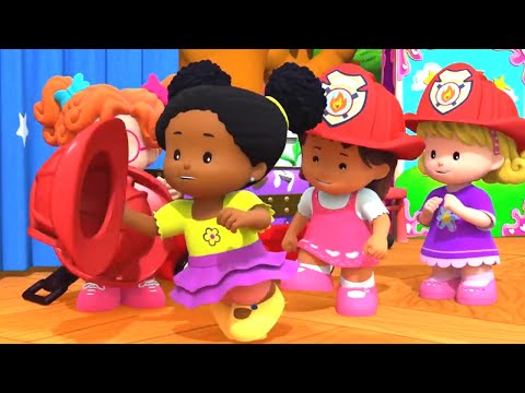 Fisher Price Little People ⭐ Fire Rescue 🚒 ⭐New Season! ⭐Full Episodes HD ⭐Cartoons for Kids - Kids TV Series, Kingdom Kids Zone - Little People - Fisher Price