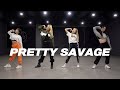 BLACKPINK Pretty Savage A Team Ver Dance Cover Mirror Mode Practice Ver